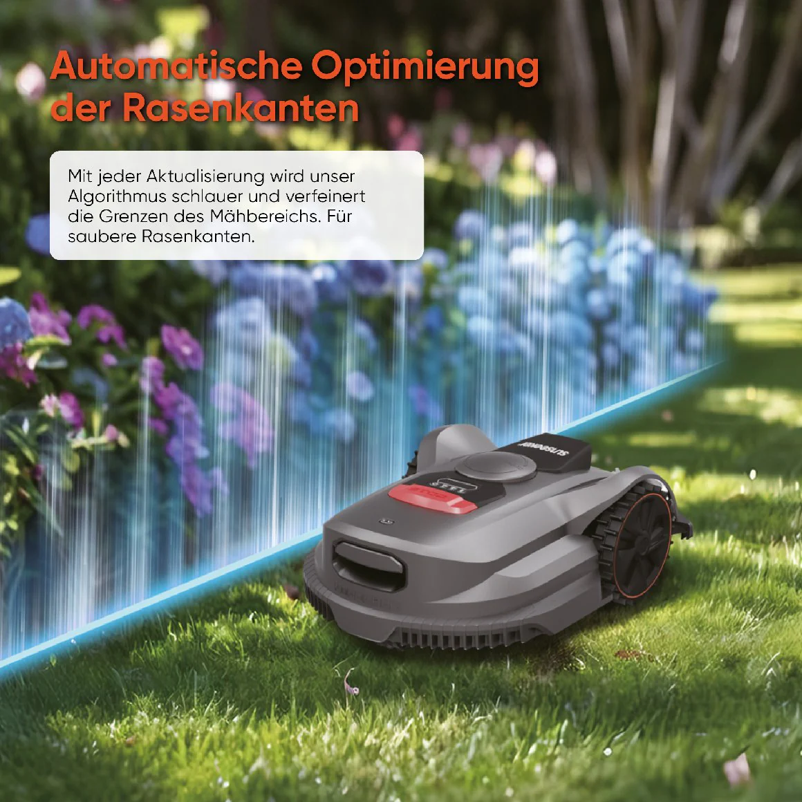 Sunseeker kabelloser Mähroboter Elite X7 Plus - Aktion inkl. GRATIS Design Garage im Wert von 229,00 € - Image 3