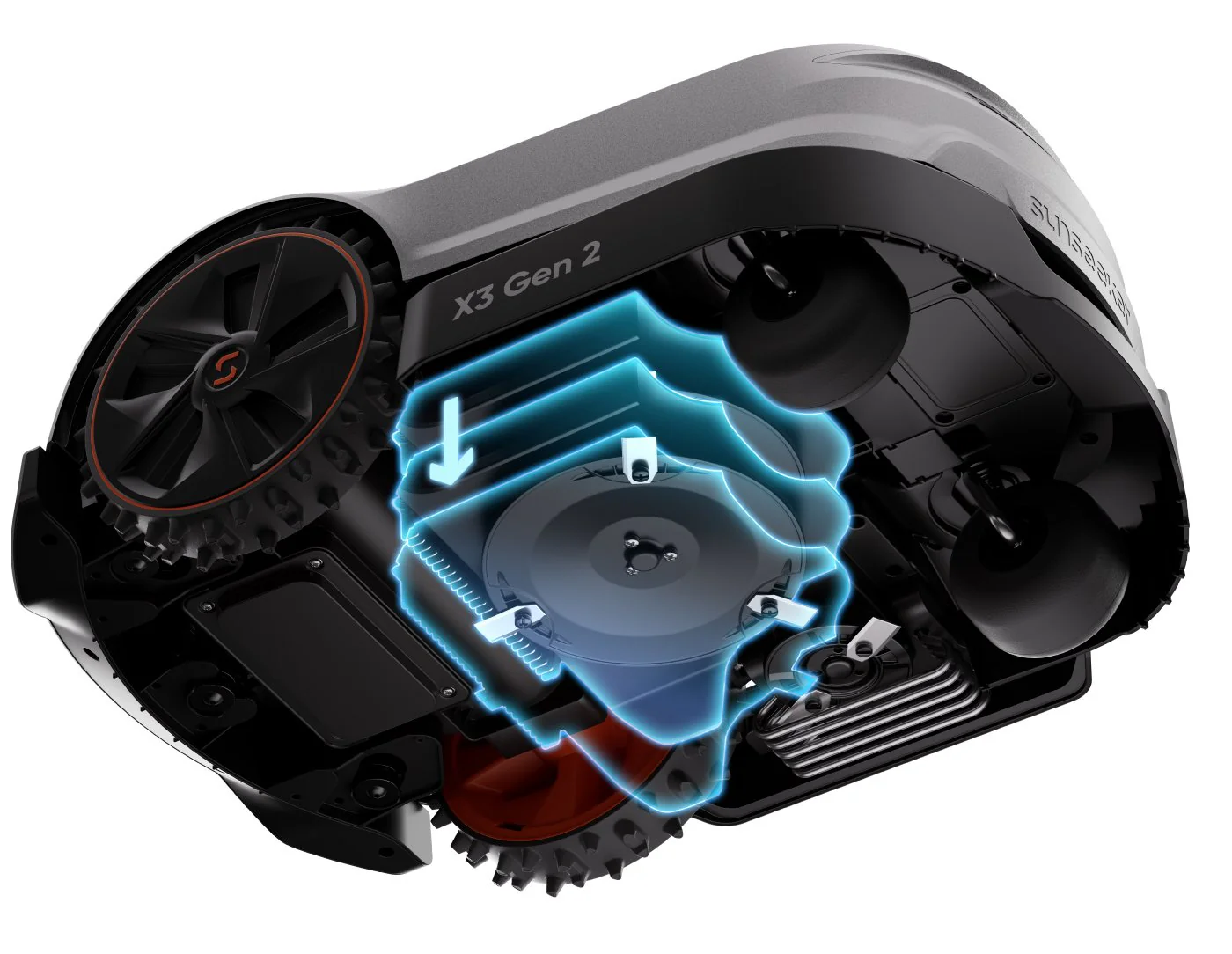 Sunseeker kabelloser Mähroboter X3 GEN 2 - für mittlere Rasenflächen - Image 6