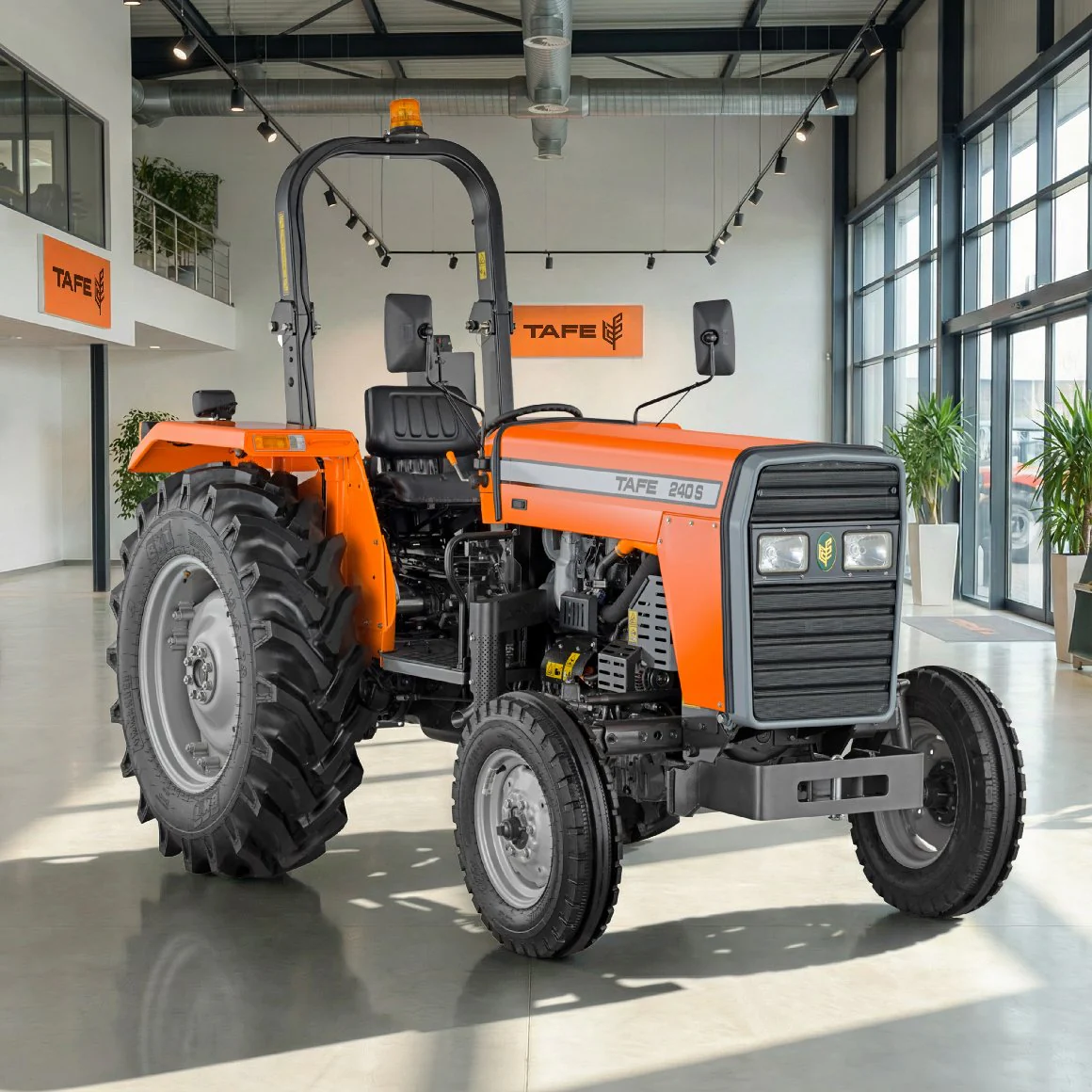 Tafe Classic-Universalschlepper 240S mit AS-Bereifung und Hinterradantrieb - Image 2