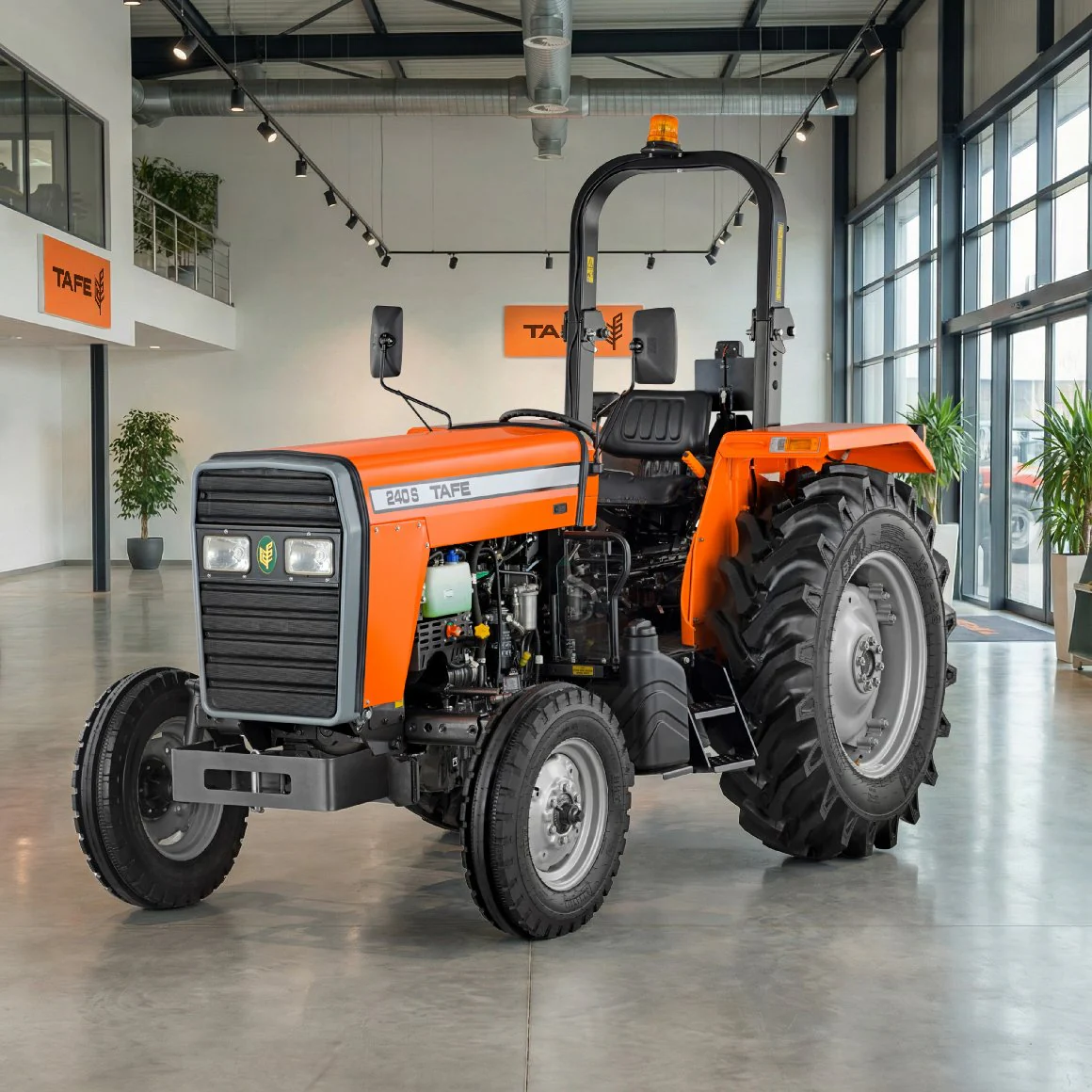 Tafe Classic-Universalschlepper 240S mit AS-Bereifung und Hinterradantrieb - Image 4